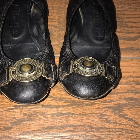 Cute Burberry leather ballet flats - Picture 13 of 14
